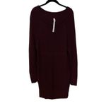 Lululemon Burgundy 100% Merino Wool Pullover Knit Sweater Size 6 Small Photo 3