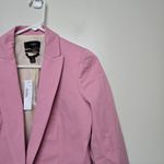 J.Crew J.‎ Crew Women Bi-Stretch PARKE Blazer One Button Long Sleeve Pink Sz 2 Photo 1