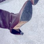 Ann Taylor knee high brown riding heeled boots size 8 Photo 4