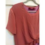 Sies Marjan Sies Marian 100% Silk Blue & Blush Joey Color Block T-shirt Dress, sz 2 Photo 8