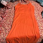 Wild Fable Orange Maxi Dress Photo 2