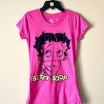 Betty Boop TNT | Pink  Fitted Graphic Tee Sz M Photo 0