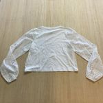 SO  Cupid Cherub Angel White Top Eyelet Sleeves Juniors Small Brand New Love Photo 4