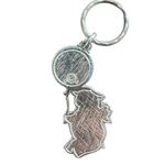 Vintage Snuggly Blue Bear Key Chain Blue Photo 3