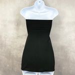 Spanx  Women‎ Shapewear Slip M Black Strapless Control Lined Built In Shorts Photo 2