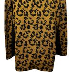 Unif NWOT  Leopard Animal Print Wool Blend Oversized Cardigan Cozy Holiday S Photo 6