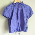 Kenneth Cole NY Vintage Y2K Jacket Ruffled Short Sleeve Coat S Photo 0