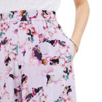 IRO Tany Floral Print Wide Leg Mid Rise Waist Pants Fall Boho Style Photo 4