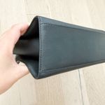 Michael Kors Satchel Black Carmen Medium Belted Flap Saffiano Leather Purse Photo 12