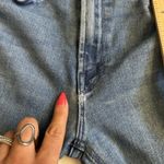 Mother Denim Dazzler Mid Rise Raw Hem Ankle Jeans Size 26 Blue Jean Photo 4