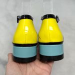 Christian Louboutin NEW Mondiri 30 Patent Leather Block Heel Sandals Retro 35 Photo 8