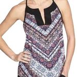 Athleta Black Chevron Dunes Tank Top Photo 0