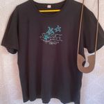 Anvil  "Maui" Cotton T-Shirt Black‎ XL Photo 7