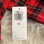 Old Navy NWT tartan plaid peasant top Large Tall Photo 4