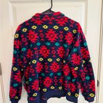 Vintage David Wayne Aztec Pullover Sweater Blue Photo 7