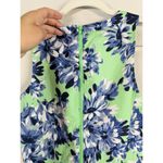 J.Crew Photo Floral Dress Women’s Size 4 Mint Green Blue Spring Pockets A Photo 5