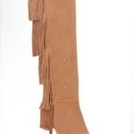 Vince Camuto NWOB Panaryaz Western Knee High Fringe Boot SIZE 8.5 Photo 0