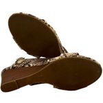 Franco Sarto Danila2 Wedge Sandals Reptile Snakeskin 9.5 Photo 12
