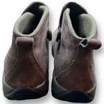 Easy Spirit Explore24 Eskridge Ankle Boots Women 7.5 Brown Leather/Button Detail Photo 6