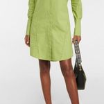 Loewe Cotton shirt dress in Lime Green sz FR 38 US 4-6 Photo 0