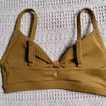 Spiritual Gangster NEW twist front sports bra in dune/brown size small yoga Photo 2