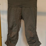 Lululemon  Ebb to Street Crop 21” olive green Photo 0