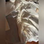 Pinko Silk Diana One Cold Shoulder Long Sleeve Blouse Shirt NWT $295 & freeGIFT! White Photo 6