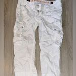 Rock Revival  white cargo jeans Capri crop cropped Photo 2