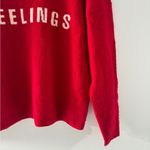 Reformation  Feelings Red Wool Sweater Photo 8