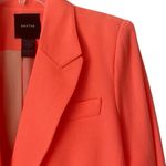 Smythe Tailored Blazer Neon Tangerine Revolve Size 14 Orange Photo 4
