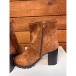 a.n.a  Ronnie Faux Suede Boots Sz 9.5 Whiskey NIB Photo 6