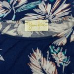 Yumi Kim  Alice Floral Printed Soft Jersey Dress Navy Blue Size M Photo 7