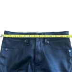 Veronica Beard  Kate Mid-rise 100% Leather Skinny Jeans  Pants Black Size 26 Photo 7