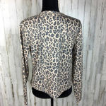 BP Cozy Thermal Top Cheetah Animal Long Sleeve XL Photo 3