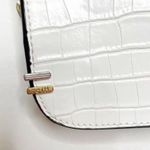Nordstrom reTH Croc Embossed Chain Crossbody Bag White Mini Photo 4