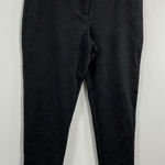 Mario Serrani Womans  Dress Pants Large Black Gray Photo 0