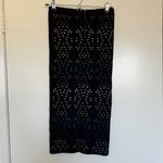 Alice + Olivia Ani Pencil Skirt Multi Color Black Size Small Photo 3