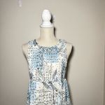 Vera Wang PRINCESS | Dress Ruffle Detail Blue Print Photo 1