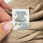 Jackson Rowe Ribbed Wide‎ Leg Pants Women's Medium High Waist Smocked Waistband Tan Photo 7