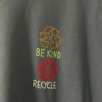 Re.Purpose Women's Be Kind Recycle Graphic Blue Tee T Photo 1