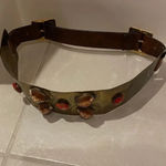 Vintage Metal and Stone Belt​ Gold Photo 7