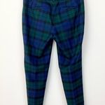 J.Crew Blue & Green Plaid Wool Blend Pants, 8 Photo 1