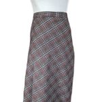 Fossil Womens Vintage  Plaid Windowpane Skirt - Sz 14 Photo 0