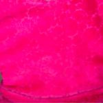 Modcloth  I Want Velour Velour Velour Bodysuit Floral Texture Fuchsia Hot Pink M Photo 9