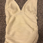 Light Yellow Tank Top Size M Photo 0