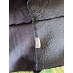 Eloquii  Womens Ruffle Sleeve Jacket Blazer Open-Front 3/4 Ponte Black Size 16 Photo 2