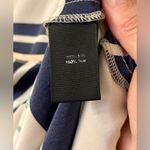 Elizabeth and James Adrienne Striped Silk Dress Size Medium Photo 13