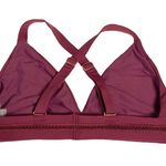 PilyQ ☀︎︎ ︎Ellie Cut Out Detail D Cup Halter Bikini Top ☀︎︎ Wine ☀︎ XL Fits DD Photo 8