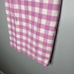J.Crew Multicolor No. 2 Pencil In Giant Gingham Peony Pink Lavender Skirt sz 2 Photo 3