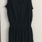 BECCA by Rebecca virtue Becca Smock Waist Mini Dress Beach Cover Up in Black size XL Photo 0